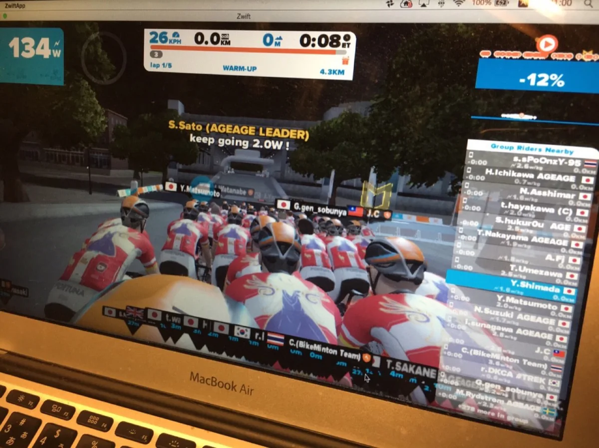 ZWIFT 作業画像 01