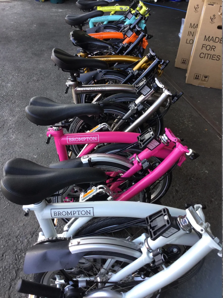 BROMPTON ブロンプトン　取り扱い開始 作業画像 06