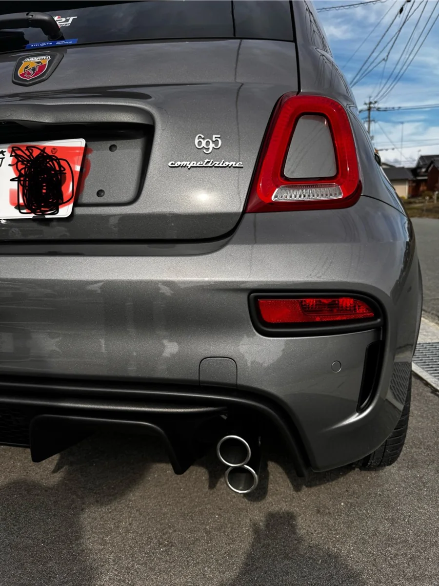 Fiat Abarth ETC取り付け 作業画像 01