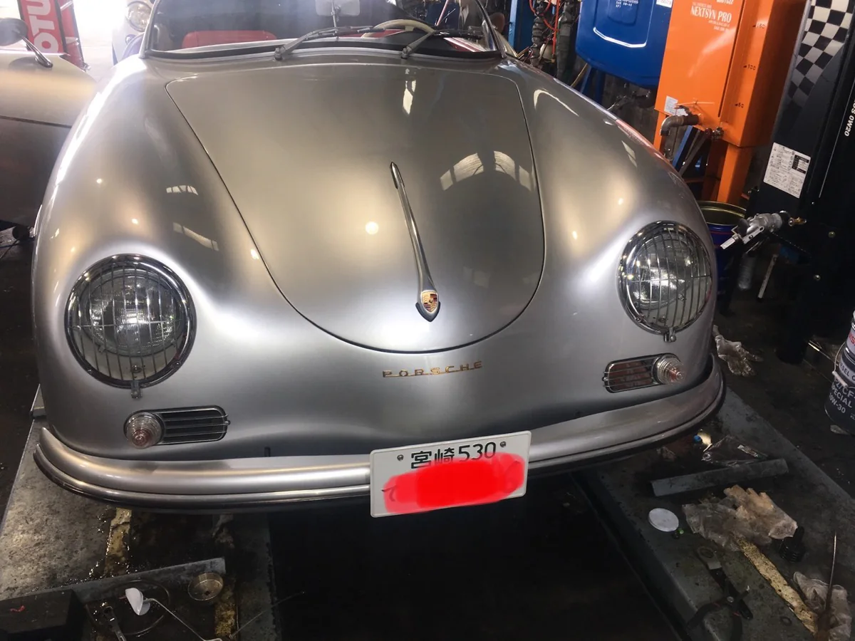 ポルシェ356レプリカ　シフト抜け修理 作業画像 02